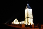 Notre église illuminée